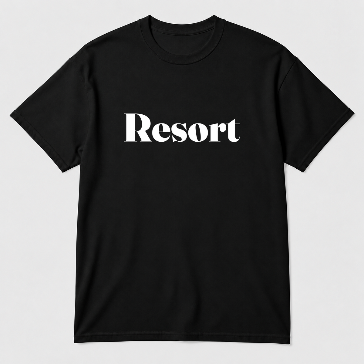 Resort T-Shirt in black