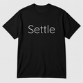 Settle T-Shirt in black