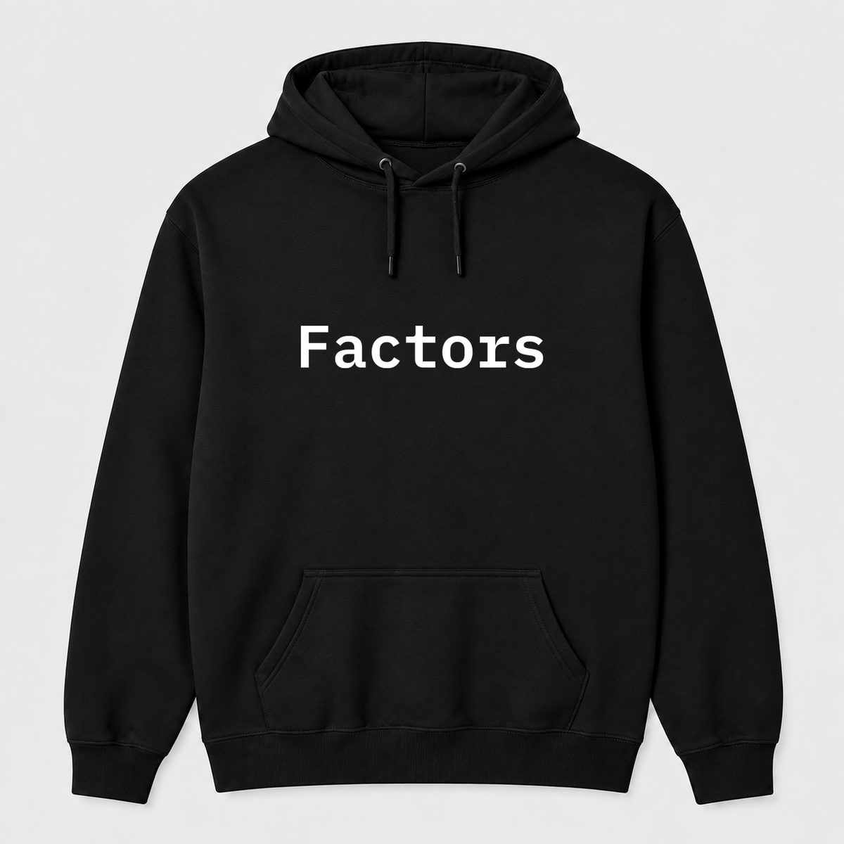 Factors Hoodie in black