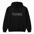 Votes Hoodie in black