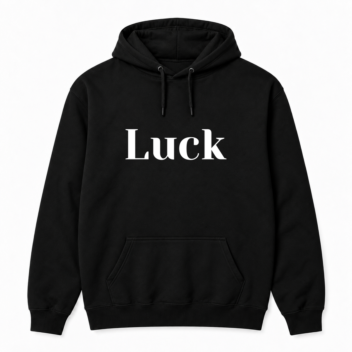 Luck Hoodie in black