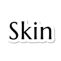 Skin die-cut sticker