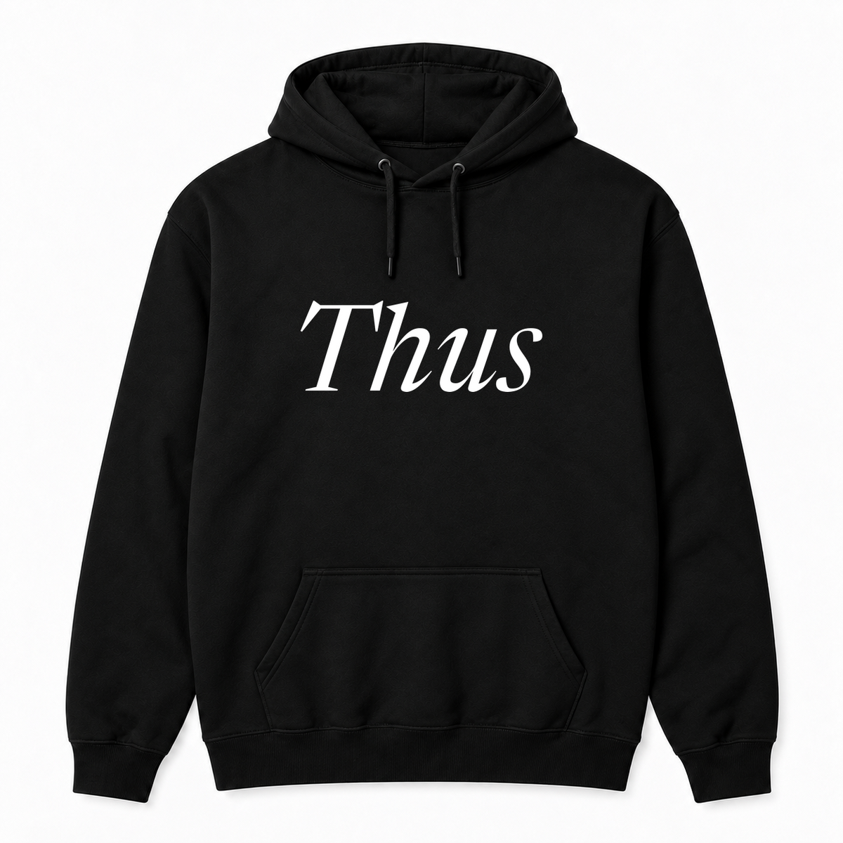 Thus Hoodie in black