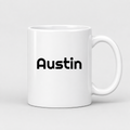 Austin Mug in white