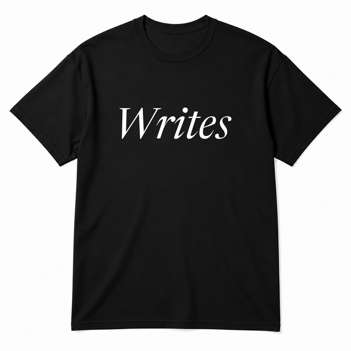 Writes T-Shirt in black