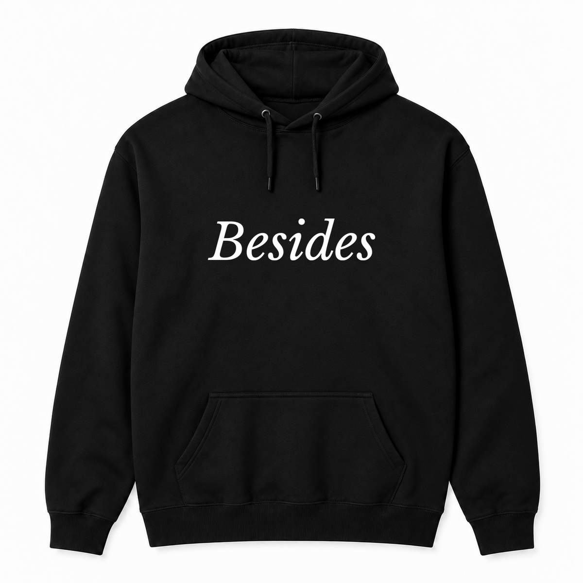 Besides Hoodie in black