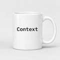 Context Mug in white