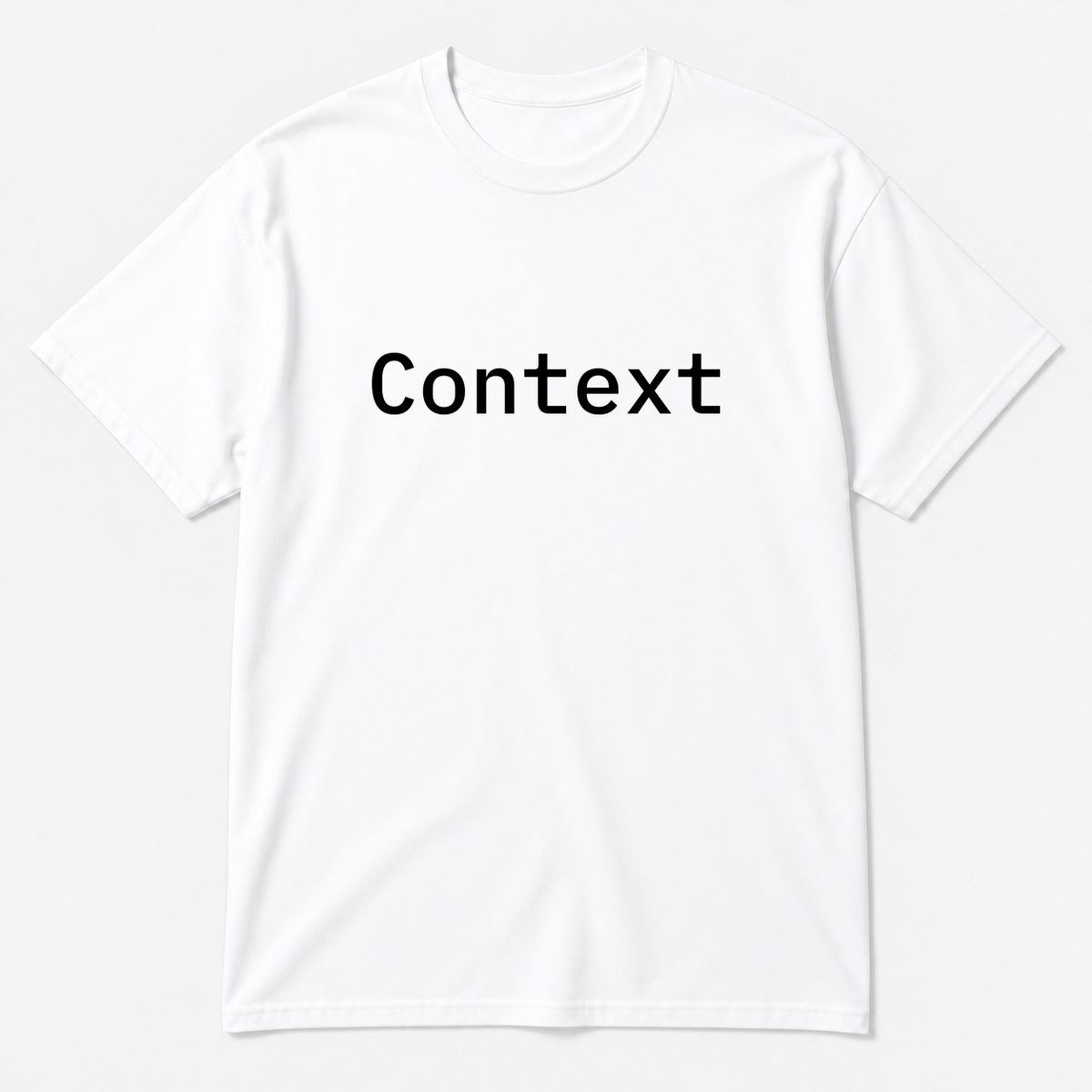 Context T-Shirt in white