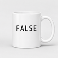 FALSE Mug in white