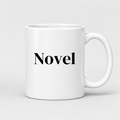 Novel Mug in white