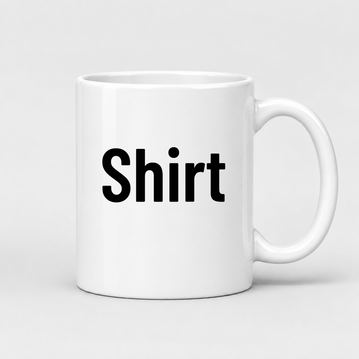 Shirt Mug in white
