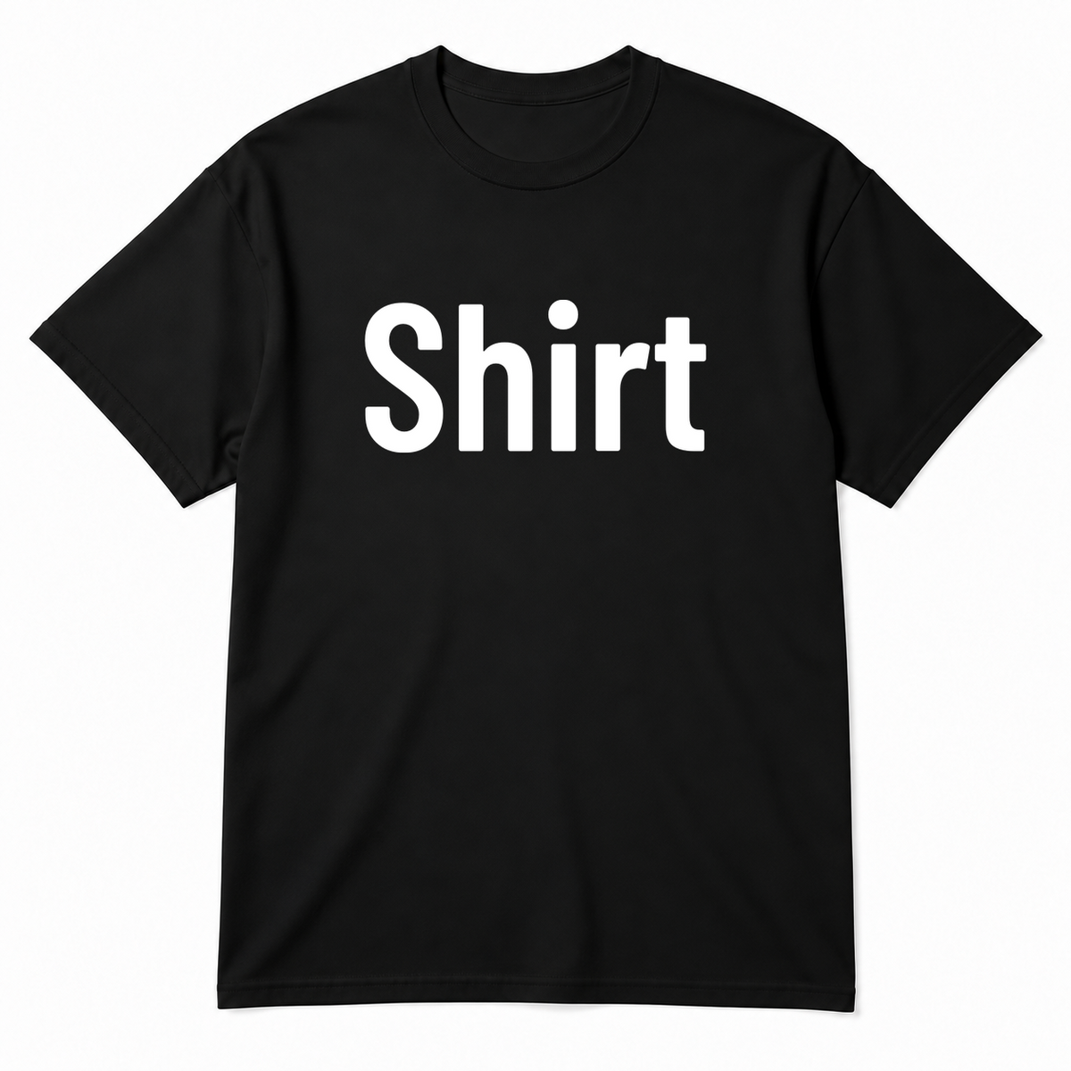 Shirt T-Shirt in black