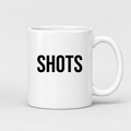 Shots Mug in white