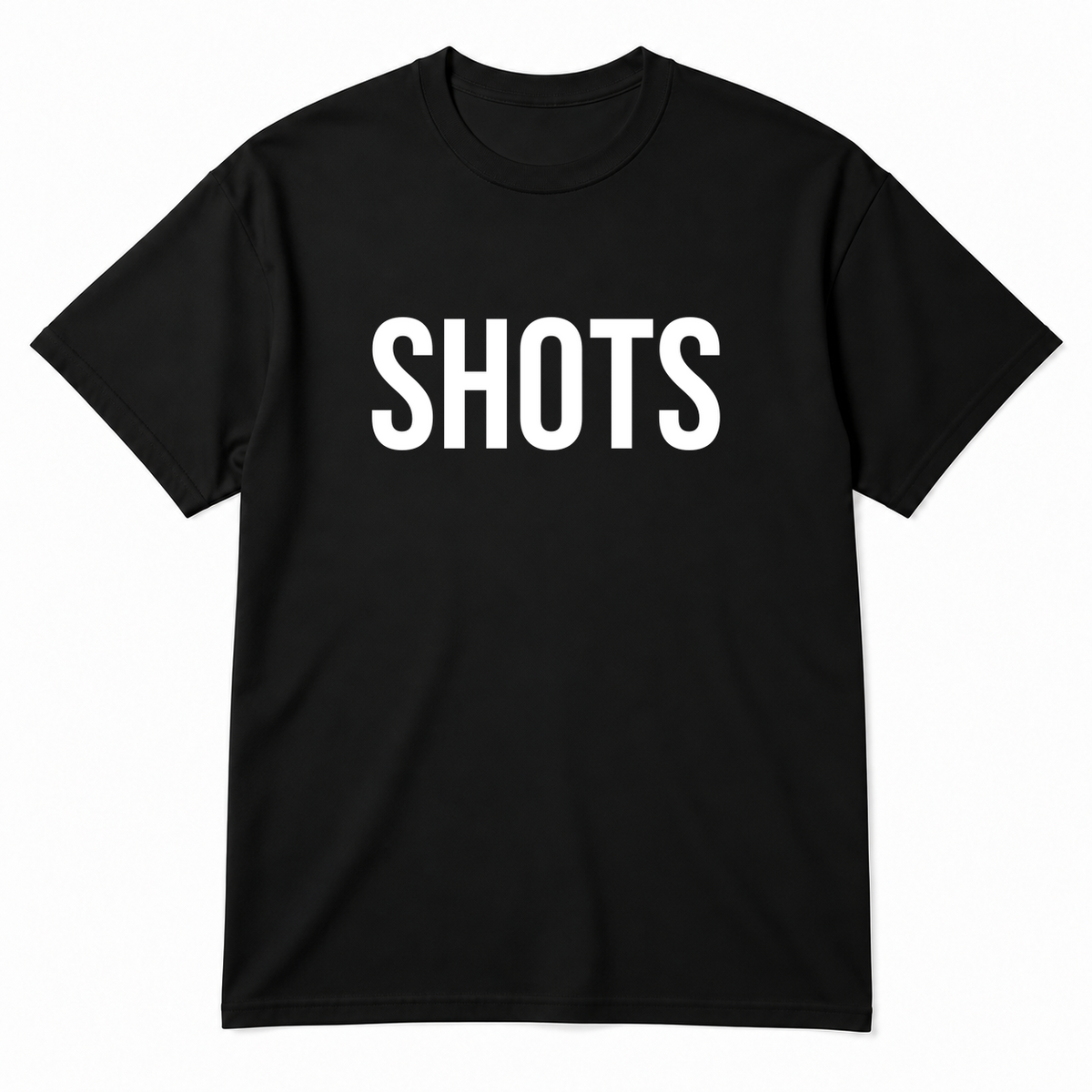 Shots T-Shirt in black