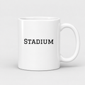 Stadium Mug in white
