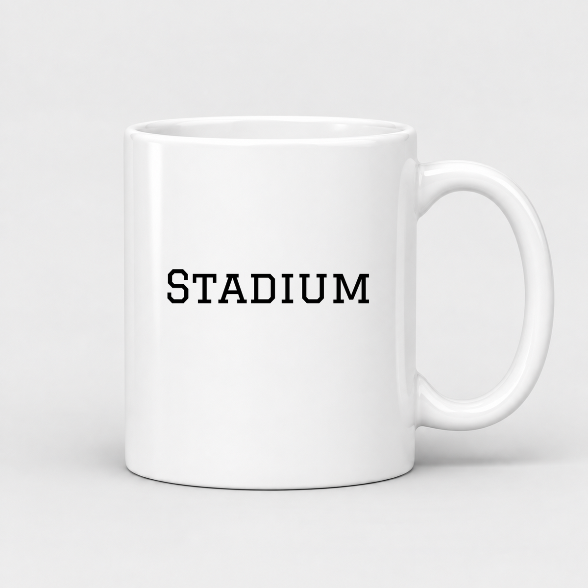 Stadium Mug in white