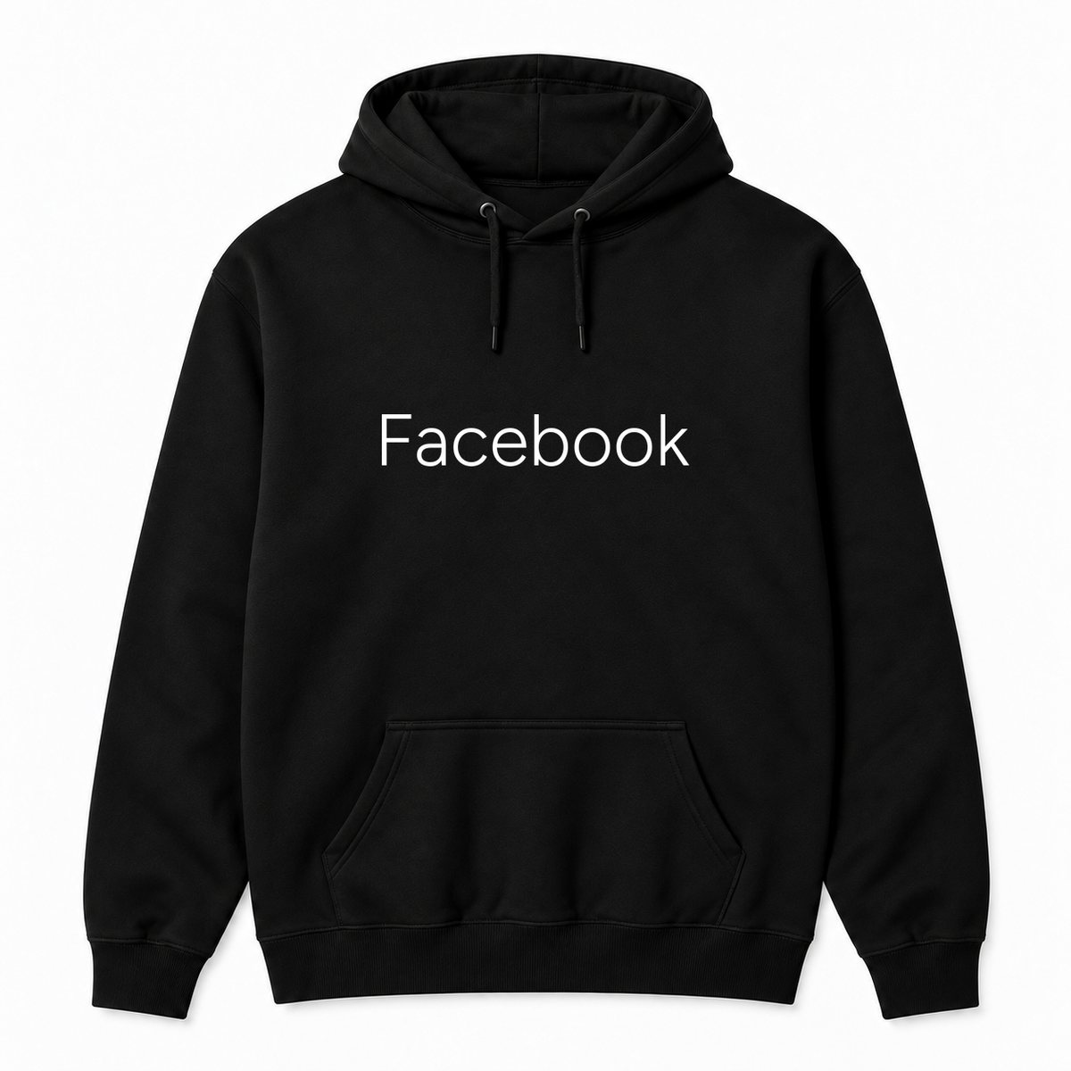 Facebook Hoodie in black