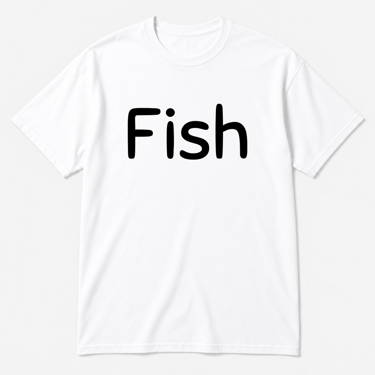 Fish T-Shirt in white