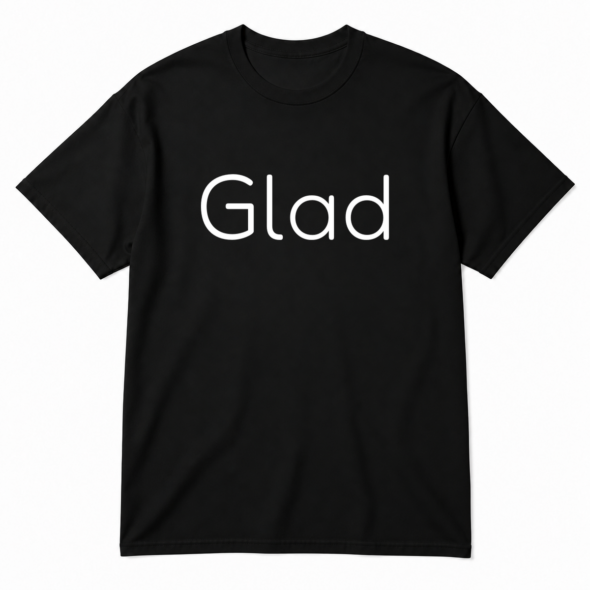 Glad T-Shirt in black