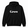 Grow Hoodie in black