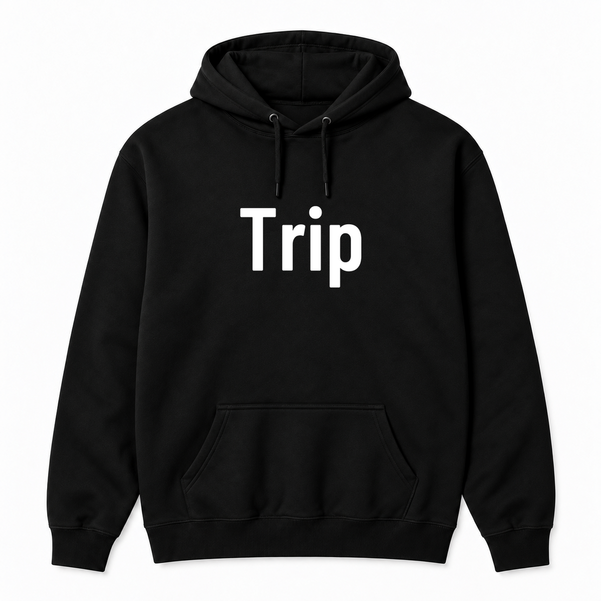 Trip Hoodie in black