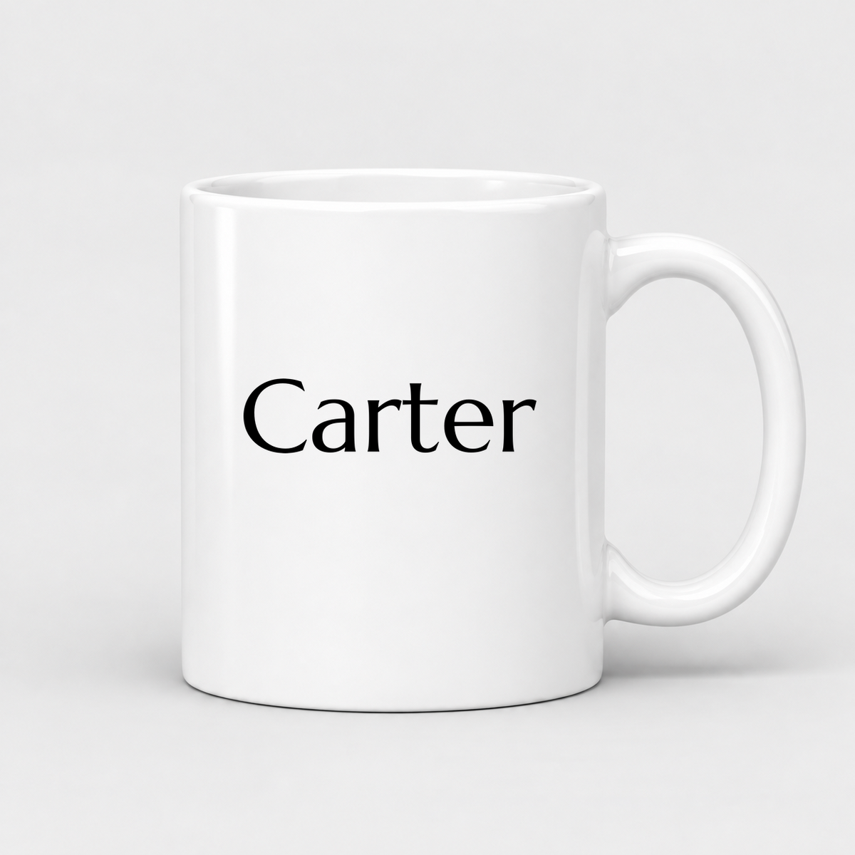 Carter Mug in white