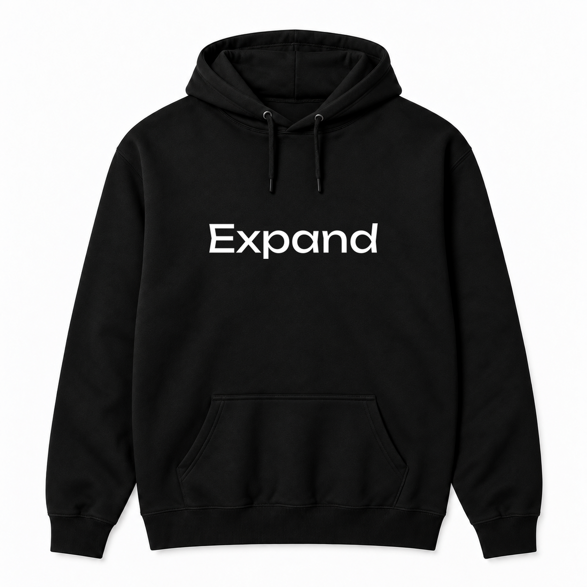 Expand Hoodie in black