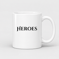 Heroes Mug in white