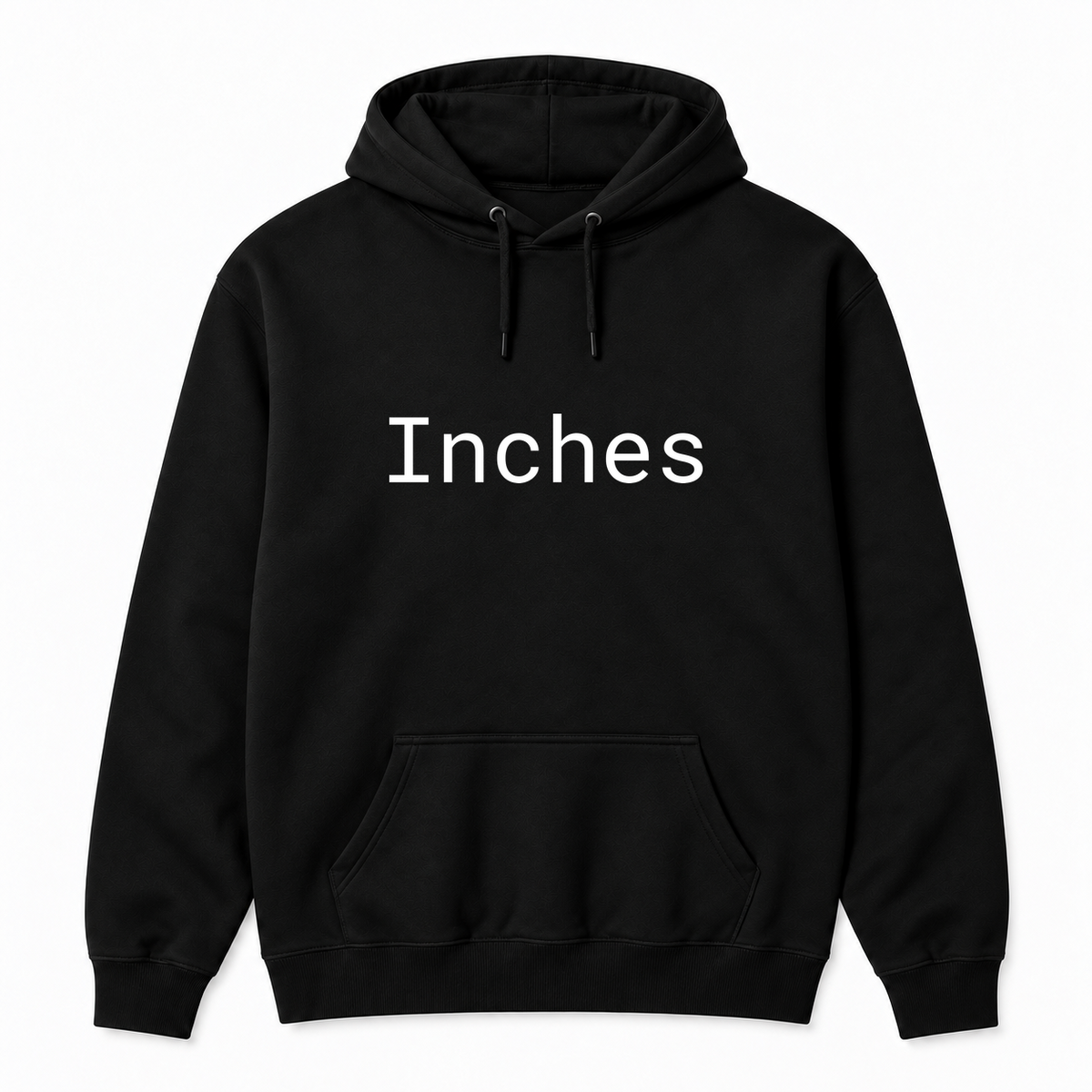 Inches Hoodie in black