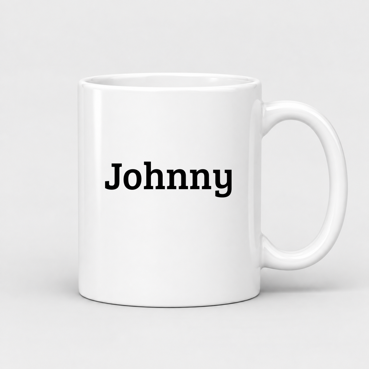 Johnny Mug in white
