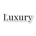 Luxury die-cut sticker