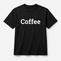 Coffee T-Shirt in black