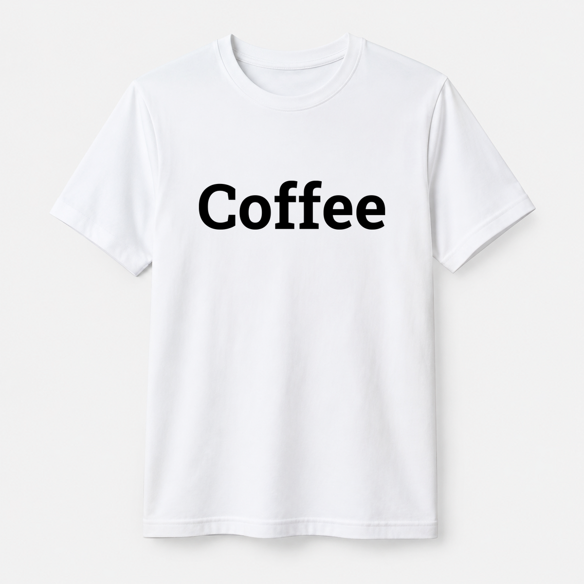 Coffee T-Shirt in white