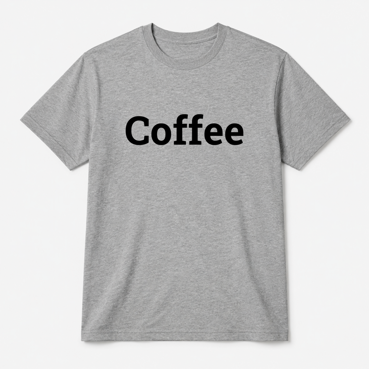 Coffee T-Shirt in gray