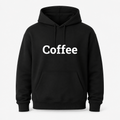 Coffee Hoodie in black