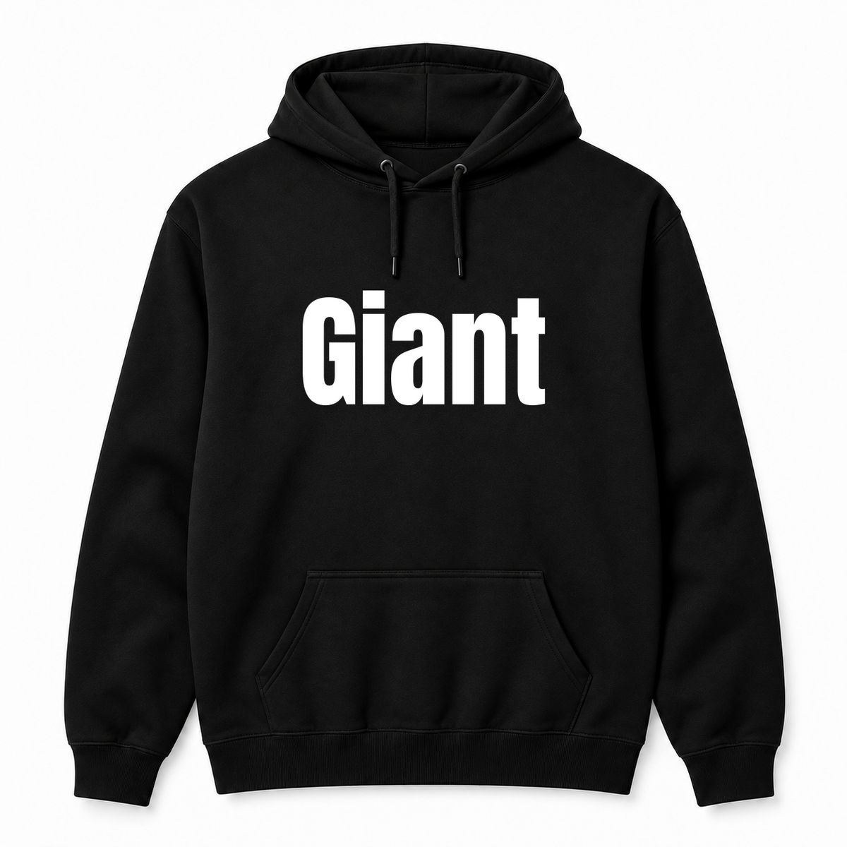 Giant Hoodie in black