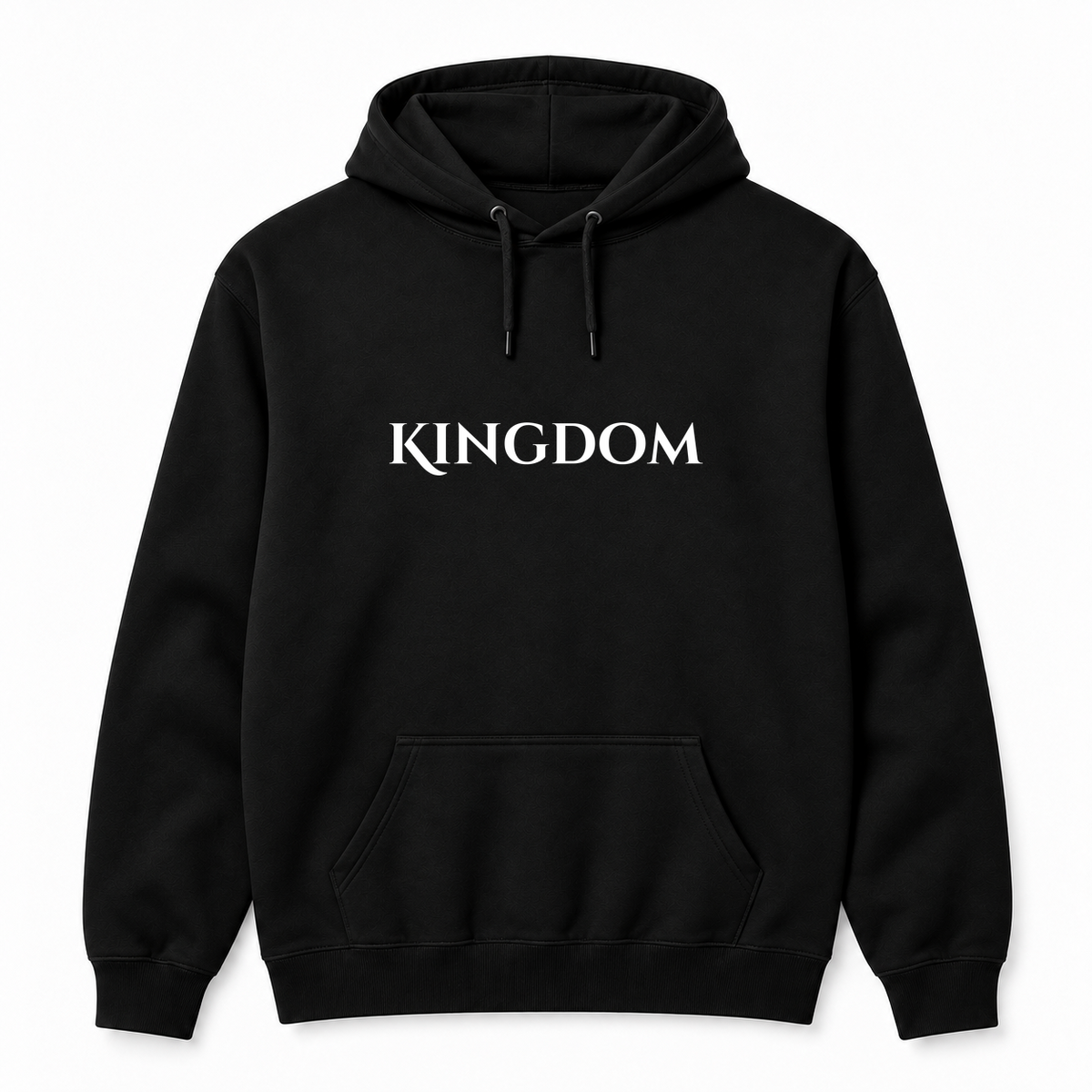 Kingdom Hoodie in black