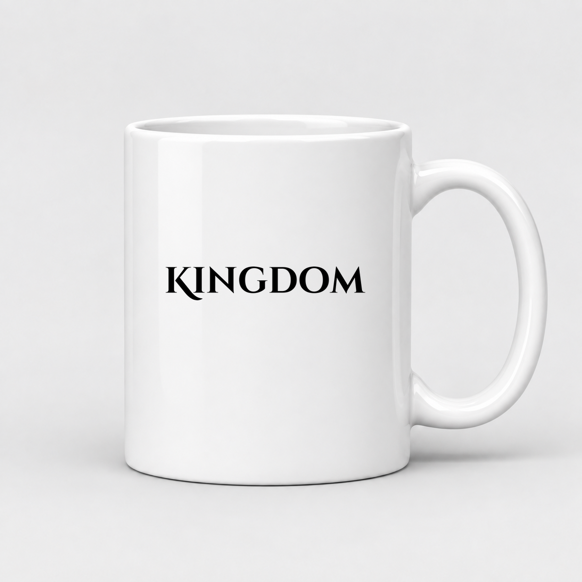 Kingdom Mug in white
