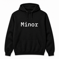 Minor Hoodie in black