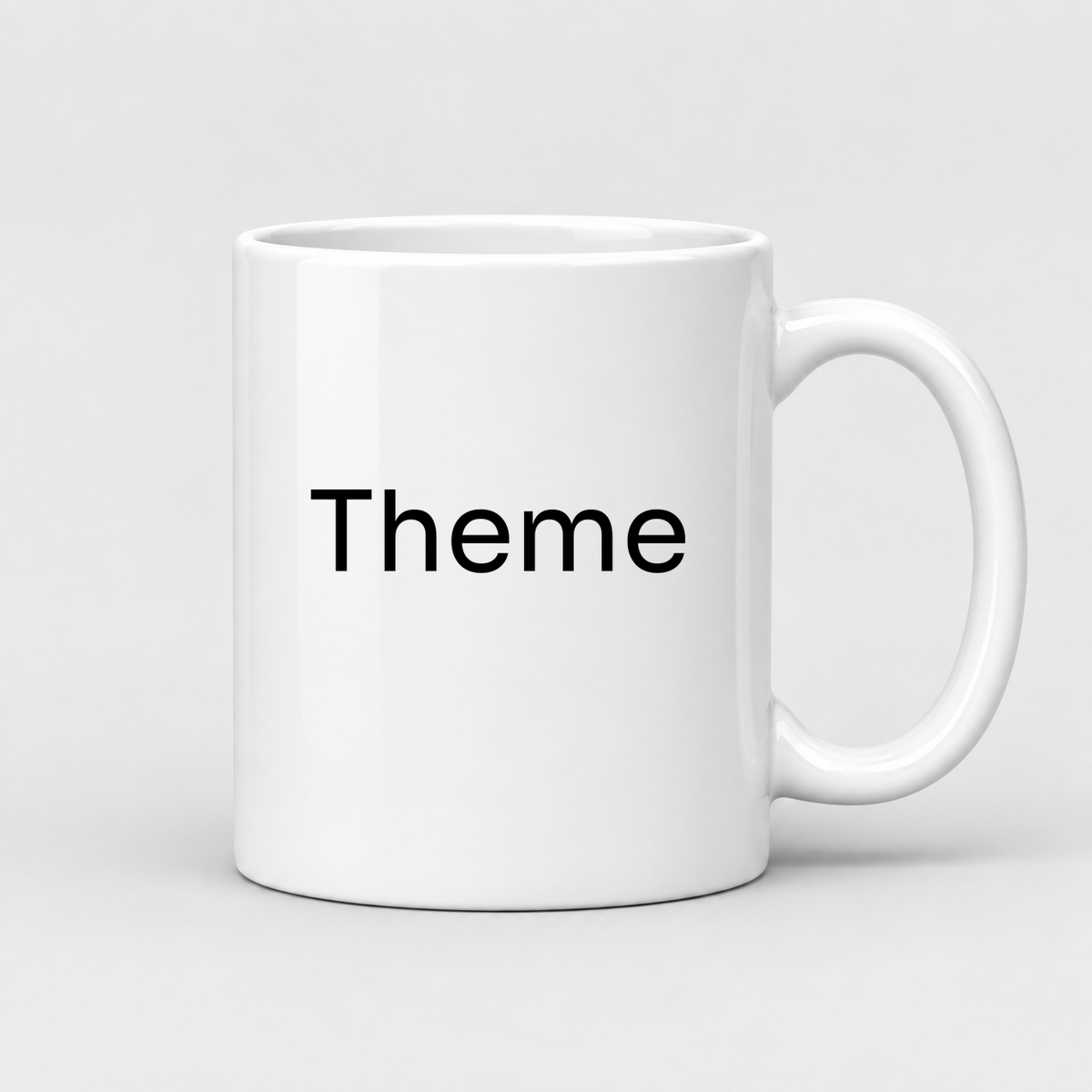 Theme Mug in white