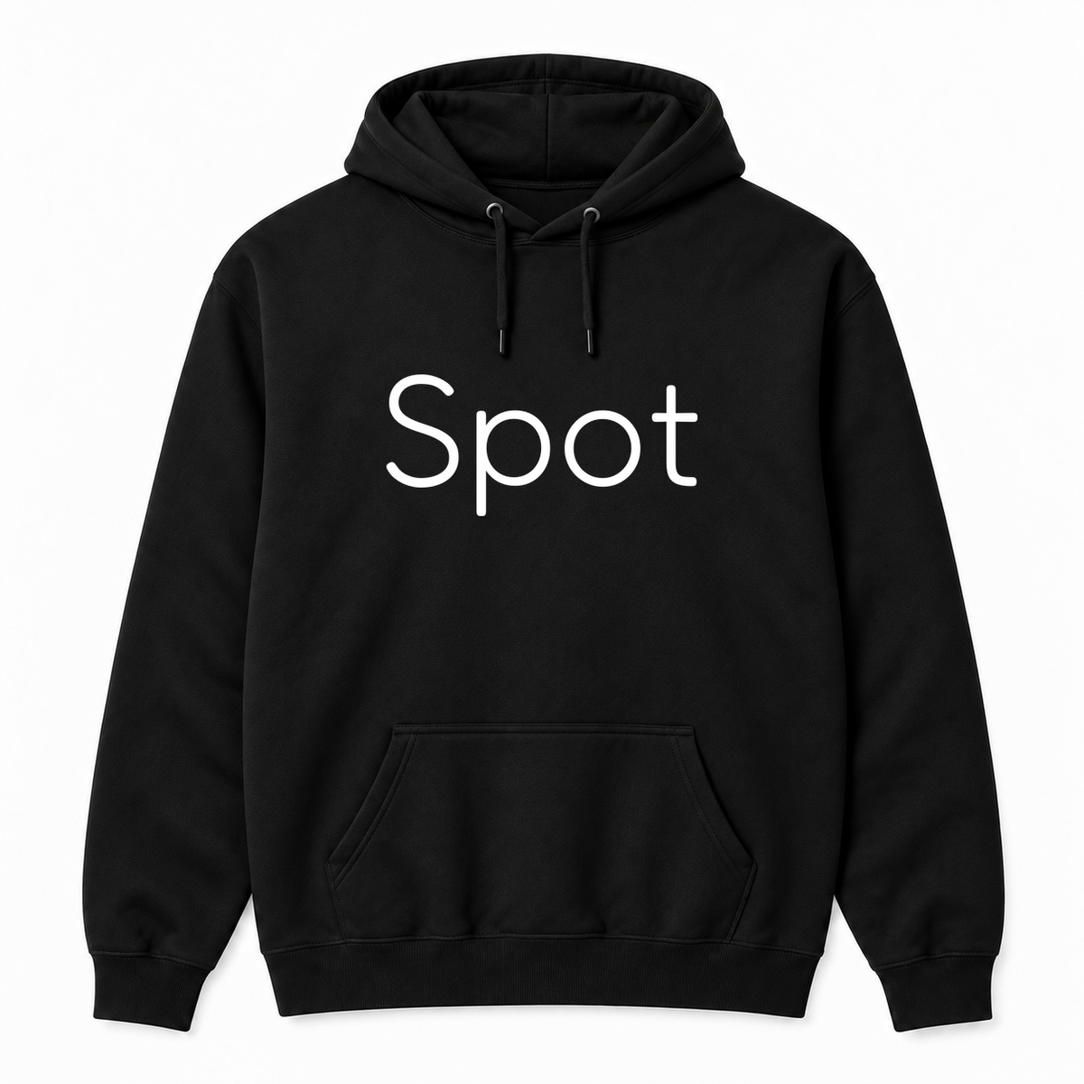 Spot Hoodie in black