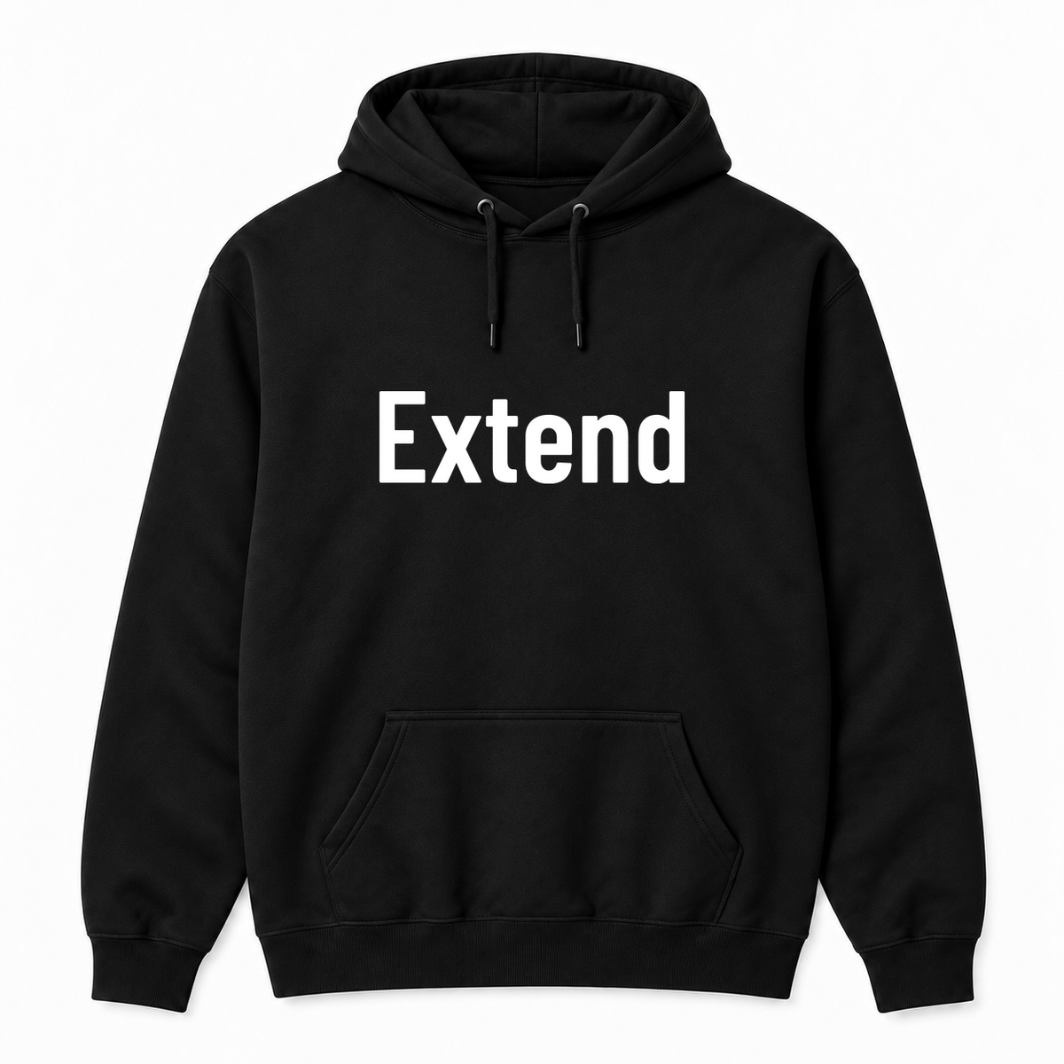 Extend Hoodie in black