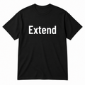 Extend T-Shirt in black