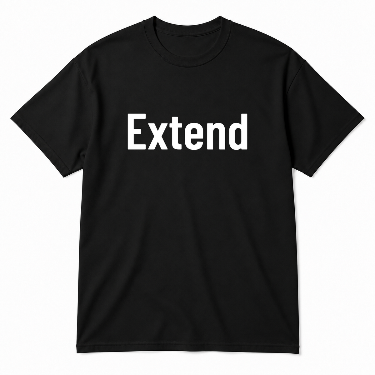 Extend T-Shirt in black