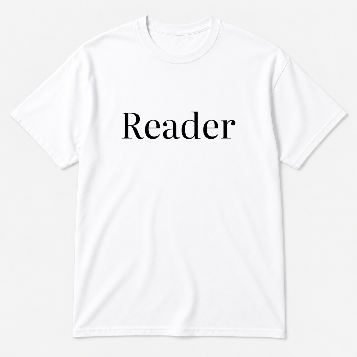 Reader T-Shirt in white