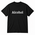 Alcohol T-Shirt in black