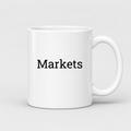 Markets Mug in white