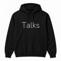 Talks Hoodie in black