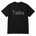 Talks T-Shirt in black