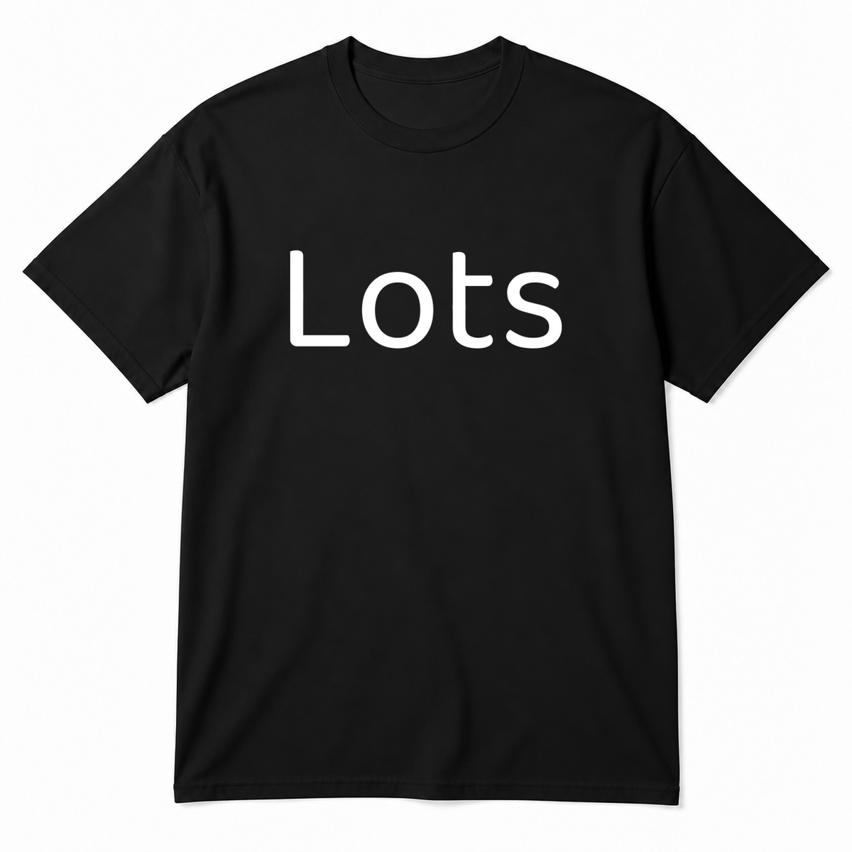 Lots T-Shirt in black